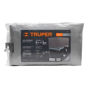 Lona Impermeable Reforzada Truper 6 X 6 Metros Camping