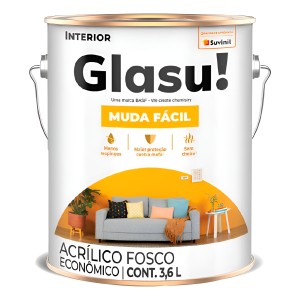 Látex Económico Cambia Fácil Glasu 3,6 Lts